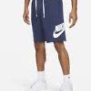 Nike Sportswear Mens French Shorts blue